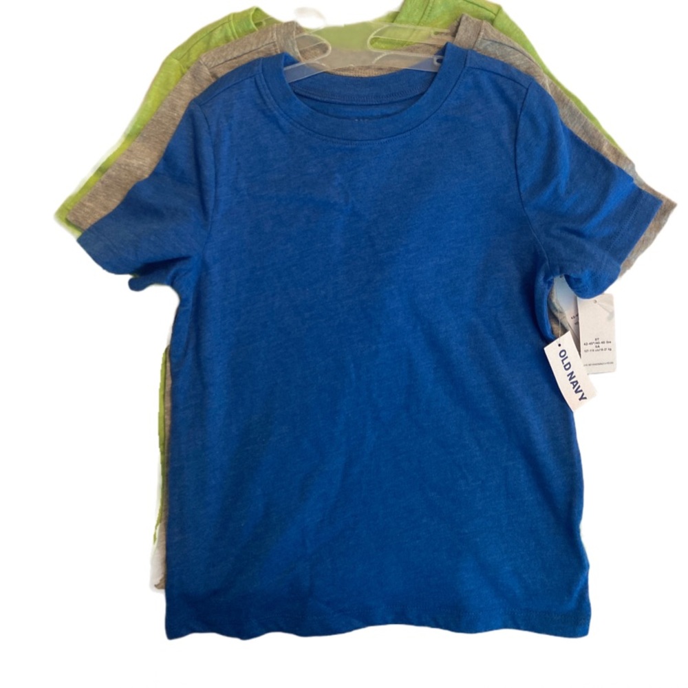 NWT - Old Navy 3-pk Basic Tees - Size 5T